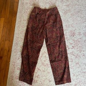 Size 12 Women’s patterned pants